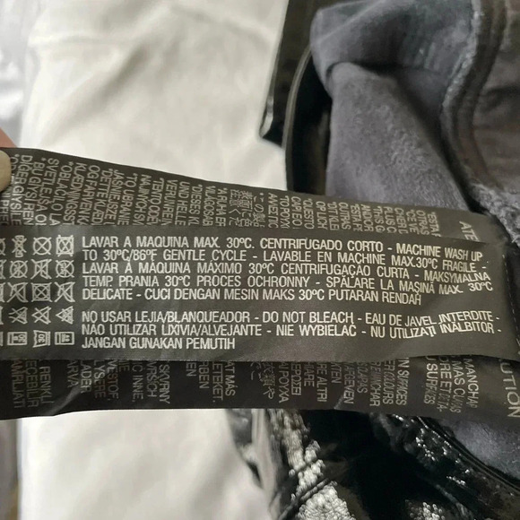 Zara motto patent faux leather legging pants - Picture 8 of 8